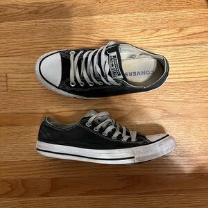 2/$35 - Converse All Stars Low Tops - Black - M6/W8